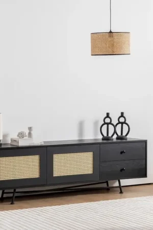 Meest Verkocht Tv-meubel Nala Zwart 180cm