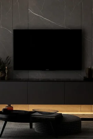 Zwevend Tv-meubel Neon Illuminated Antraciet 160cm Bestel Nu