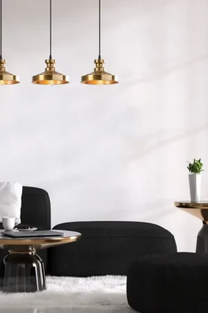 Actieprijs Hanglamp Berceste Design 3-Lichts Goud