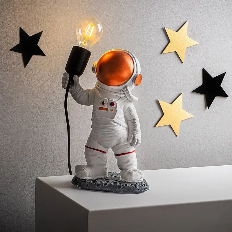 Tafellamp Astronaut Wit/Koper Nu Kopen