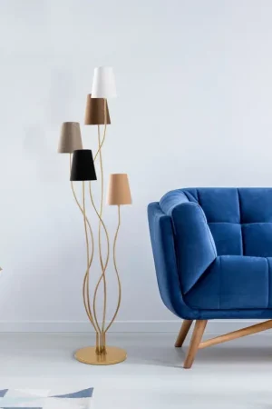 Laatste Kans Vloerlamp Bonibon Neutraal/Goud