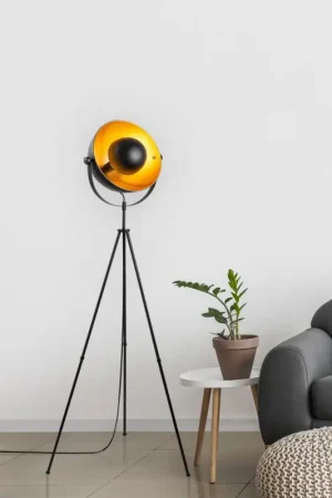 Vloerlamp Mixed Driepoot Zwart Betaalbaar
