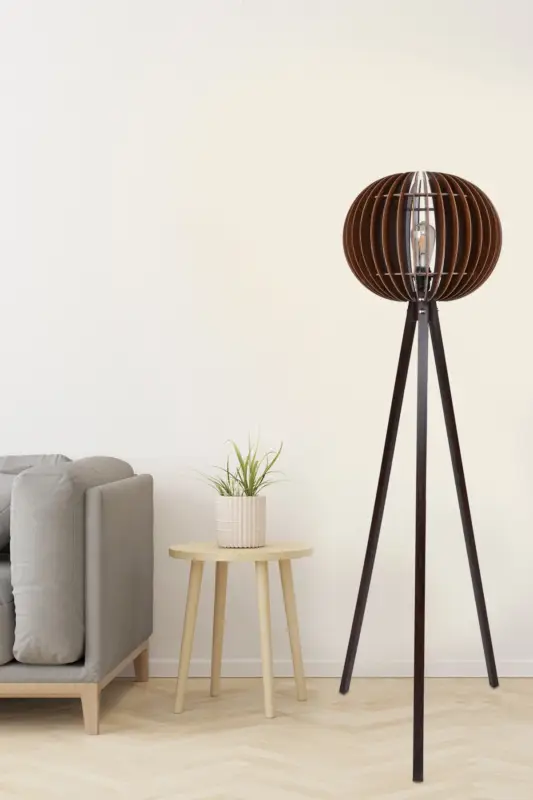 Laatste Kans Vloerlamp Sahip Walnoot