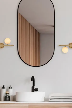 Express Levering Wandlamp Domino 2-Lichts Goud