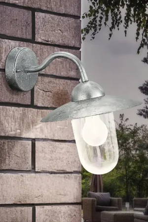 EGLO - Buiten wandlamp gegalvaniseerd staal IP44 Alleen Vandaag
