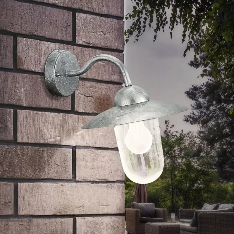 EGLO - Buiten wandlamp gegalvaniseerd staal IP44 Alleen Vandaag