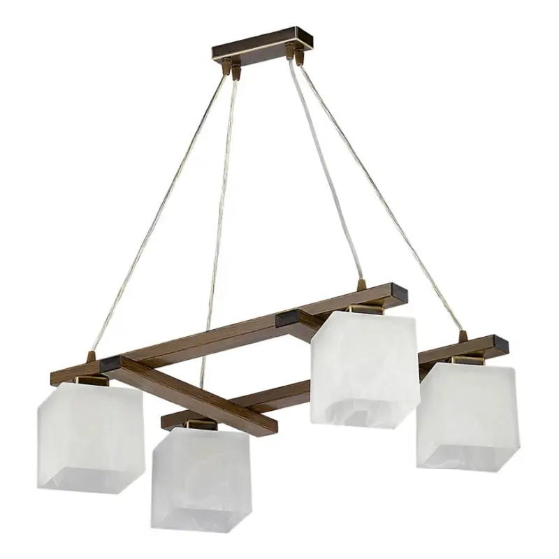Jupiter 1093 - PO4 - Hanglamp met vaste pendel POLA 4xE27/60W/230V Lage Prijs