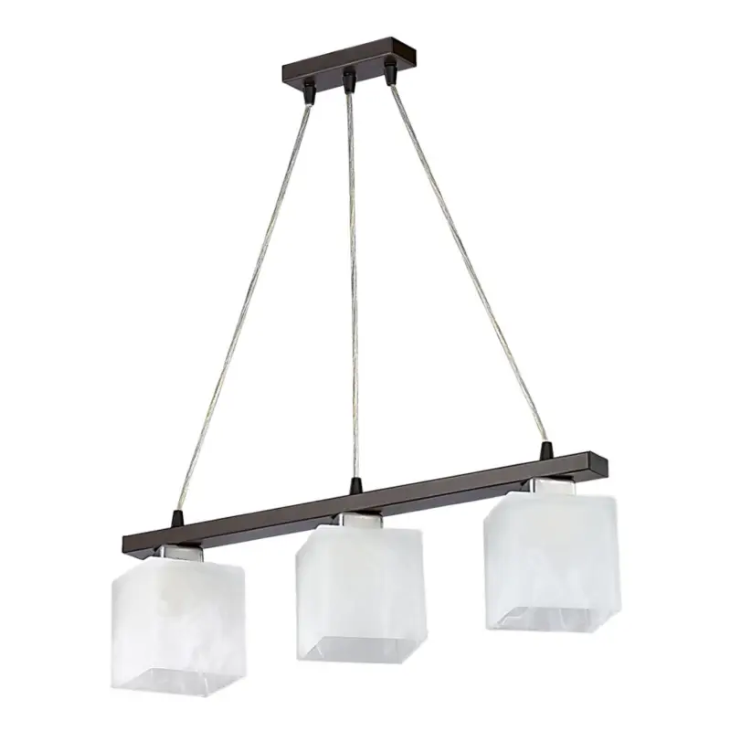 Jupiter 1097 - PO 3 - Hanglamp POLA 3xE27/60W/230V wenge Gratis Retour