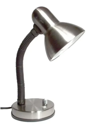 Dimbare tafellamp KADET–S 1xE27/40W/230V mat chroom Must-Have