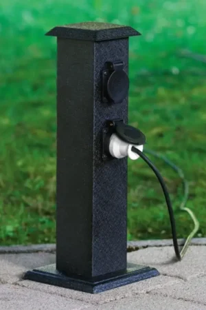 EGLO - Buiten tuin Zuil met stopcontacten SCHUKO IP44 Express Levering
