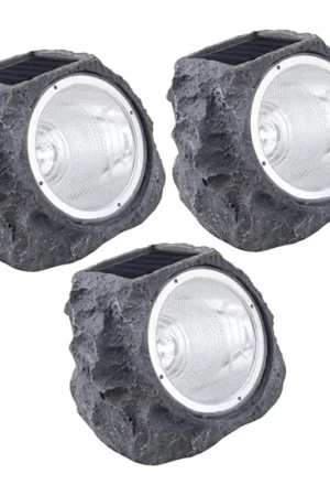 Lage Kosten Eglo 48505 - SET van 3x Solar LED-verlichting 3xLED/0,06W 600 mAh