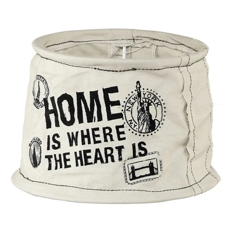 Eglo 49442 - Lampenkap VINTAGE Zak home E14 Ø 20 cm Direct Beschikbaar