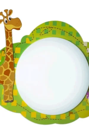 Gereduceerde Prijs LUXERA 28025 - Plafonnière kinderkamer GIRAFF 3xE14/9W/230V