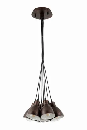 Dagaanbieding Eglo 49494 - Kroonluchter PRIDDY 1 7xE27/60W/230V