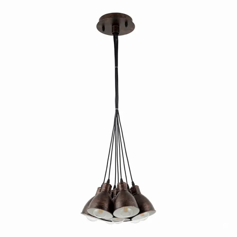 Dagaanbieding Eglo 49494 - Kroonluchter PRIDDY 1 7xE27/60W/230V