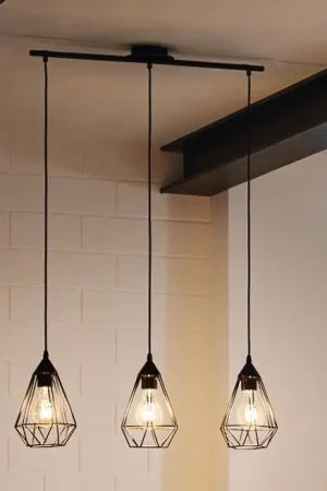 Eglo - Hanglamp 3xE27/60W/230V Nieuw