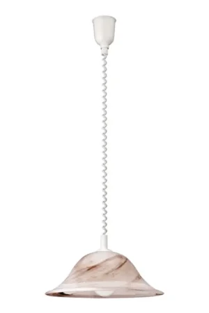 Dagaanbieding Rabalux - Plafondlamp 1xE27/60W/230V alabasterglas