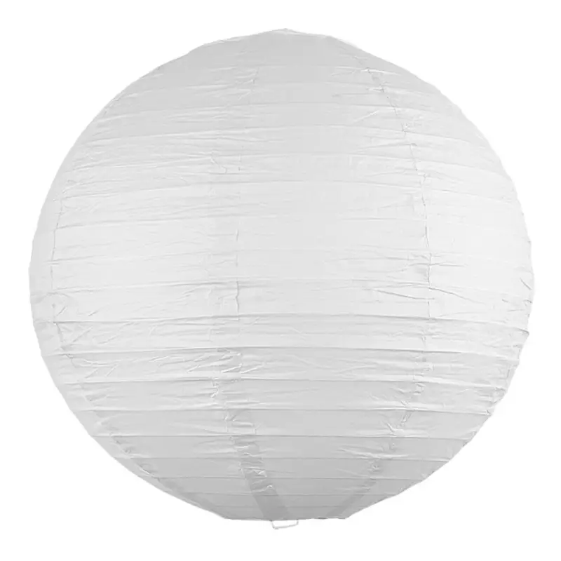 Rabalux 4898 - Lampenkap voor RICE kroonluchter wit E27 Ø 40 cm Gratis Retour