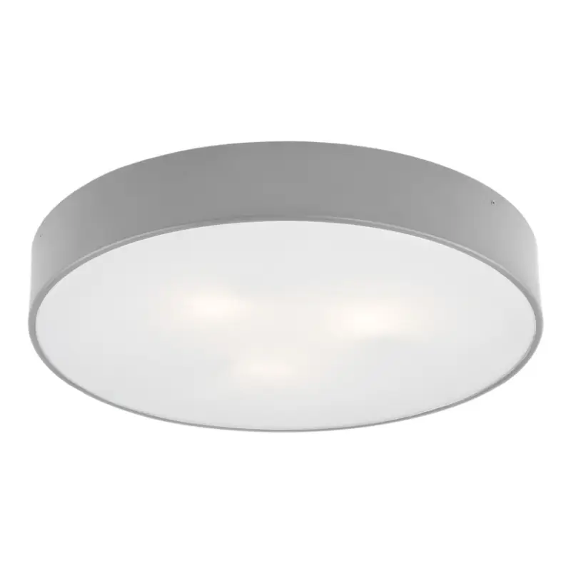 Argon 1187 - Plafondlamp DARLING 3xE27/15W/230V Ø 45 cm grijs Rechtstreeks Van De Fabrikant