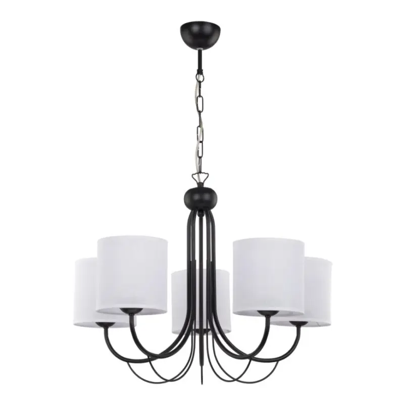 Weekendaanbieding Jupiter 1483 - Hanglamp aan ketting KASKADA 5xE27/60W/230V