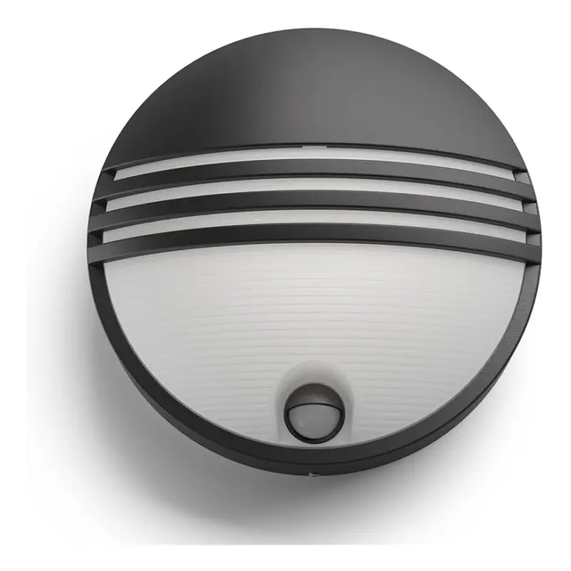 Laatste Versie Philips - LED buitenwandlamp met sensor, 6W, 230V, IP44