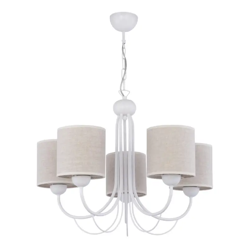 Jupiter 1480 - Hanglamp aan ketting KASKADA 5xE27/60W/230V Beste Prijs
