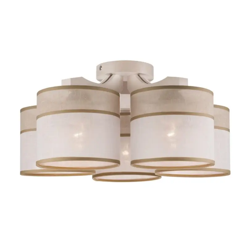Opbouwlamp ANDREA 5xE27/60W/230V beuk Beperkte Voorraad