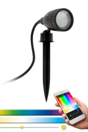 Uitverkoop Eglo 98052 - LED RGB buitenlamp NEMA-C 1xGU10/5W/230V IP44