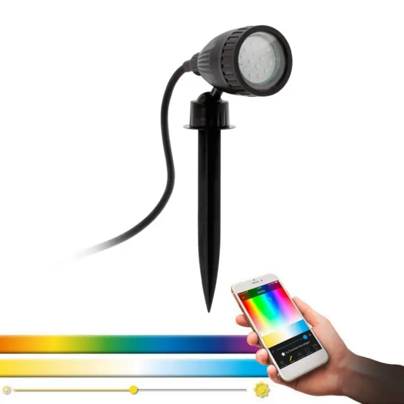 Uitverkoop Eglo 98052 - LED RGB buitenlamp NEMA-C 1xGU10/5W/230V IP44