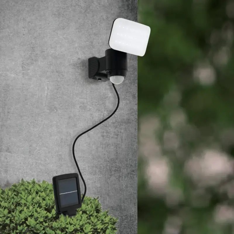 Lage Prijs Eglo - LED zonne-wandlamp met sensor LED/3,7V 1800 mAh IP44