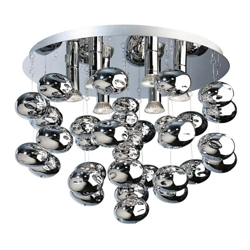 Merkproduct Azzardo AZ2541 - Plafondverlichting LUVIA 6xGU10/40W/230V