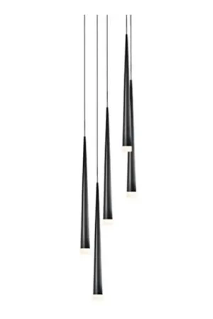 Azzardo AZ0119 - Hanglamp aan koord STYLO 5xG9/40W/230V Exclusieve Aanbieding