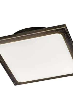 TRIO - Dimbare LED-plafondlamp DENVER LED/20W/230V patina Direct Beschikbaar