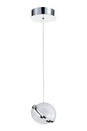 Finale Uitverkoop LUXERA 62434 - LED-hanglamp aan kabel MALCOM LED/8W/230V