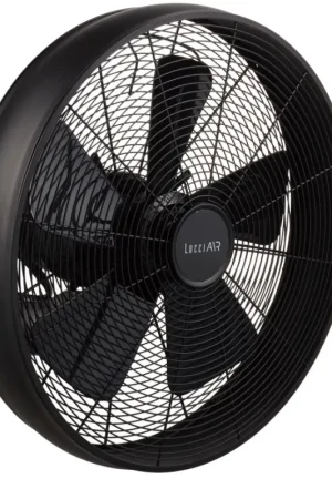 Bestseller Lucci air 213124 - Wand Ventilator BREEZE 55W/230V zwart + afstandsbediening