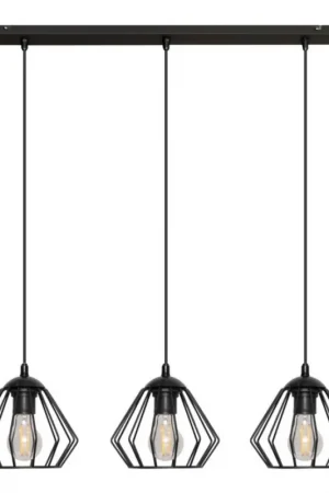 Beste Prijs Hanglamp aan koord AGAT 3x E27 / 15W / 230V