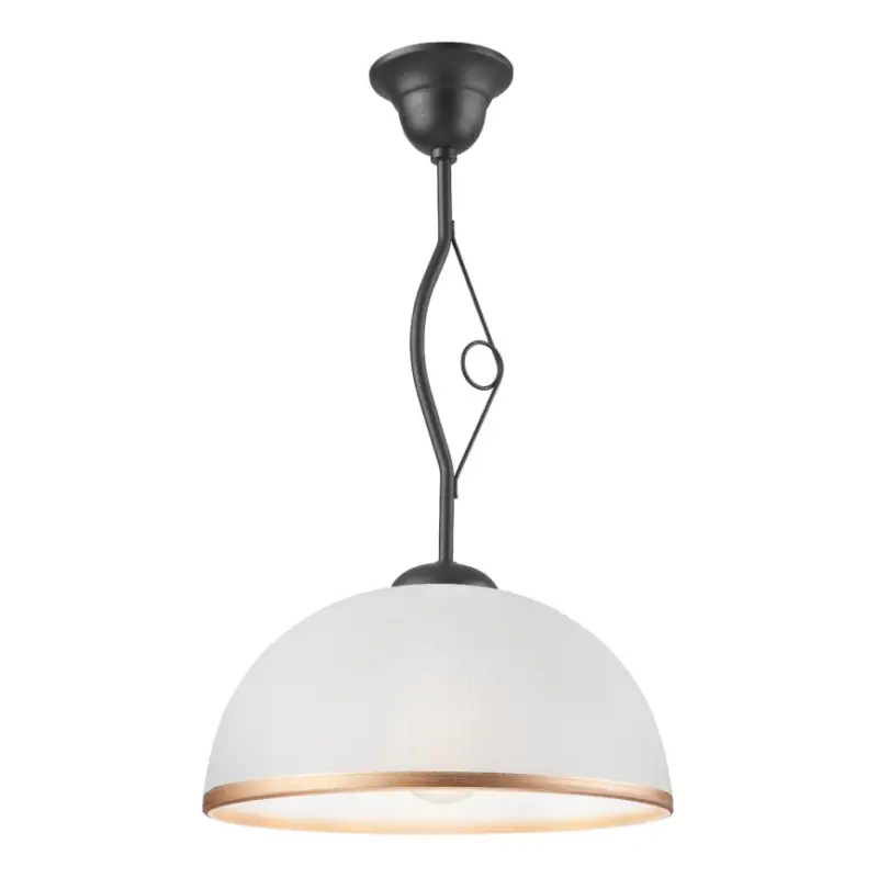 Antraciete Hanglamp met vaste hanger RETRO 1x E27 / 60W / 230V Exclusieve Aanbieding