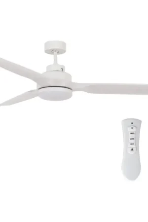 Lucci air 213055 - LED-plafondventilator SHOALHAVEN GX53/17W/230V paulownia/wit + afstandsbediening Snelle Levering