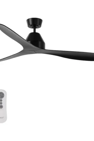 Goedkoop Lucci air 213041 - Plafondventilator WHITEHAVEN zwart + afstandsbediening