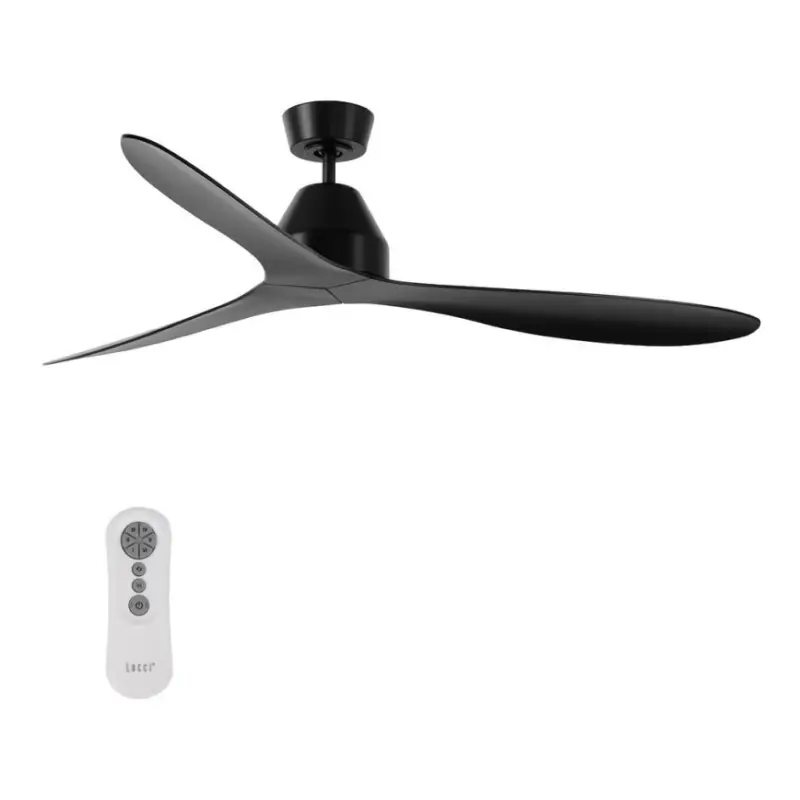 Goedkoop Lucci air 213041 - Plafondventilator WHITEHAVEN zwart + afstandsbediening