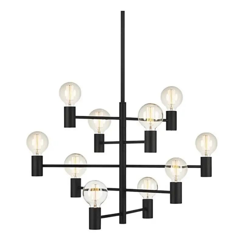 Markslöjd - Hanglamp aan vaste hanger PARIS 10x E27 / 60W / 230V Merkproduct