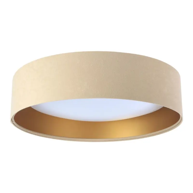 Express Levering LED plafondlamp GALAXY LED/24W/230V Ø 44 cm beige/goud