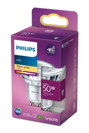 Voordeelprijs LED Lamp Philips GU10/4,6W/230V 2700K