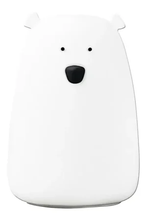 Direct Beschikbaar LED RGB Kinder Touchlamp BEAR LED/0,8W/5V wit + USB