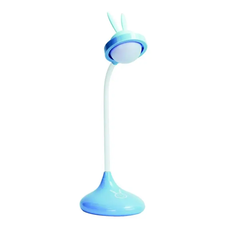 LED Kinderlamp KONIJN LED/0,4W/5V 3000/6500K + USB blauw Direct Beschikbaar