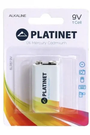 1 st. Alkaline batterijs 6LR61 PRO 9V Direct Beschikbaar