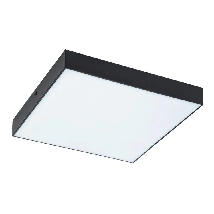 Rabalux - LED-plafondlamp LED/18W/230V 3000-6000K IP44 zwart 17,5x17,5 cm Premium