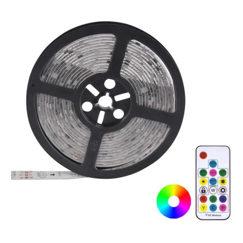 Meest Verkocht LED RGB Dimbare Strip MAGIC 2 m LED/12W/230V + Afstandsbediening