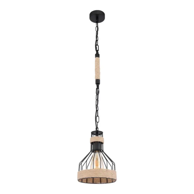 Globo 15675H - Hanglamp aan ketting HALIA 1xE27/60W/230V Tijdelijk Beschikbaar