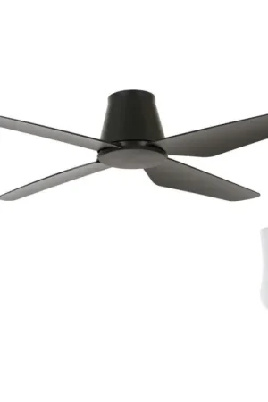 Lucci Air 213000 - Plafondventilator AIRFUSION ARIA zwart + afstandsbediening Direct Beschikbaar